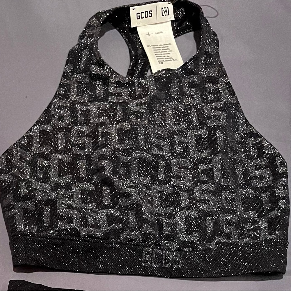 GCDS Monogram Crop Top
